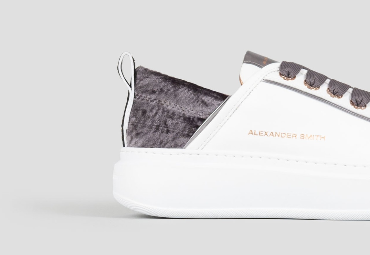Alexander Smith WEMBLEY WOMAN WHITE DARK GREY Qualità