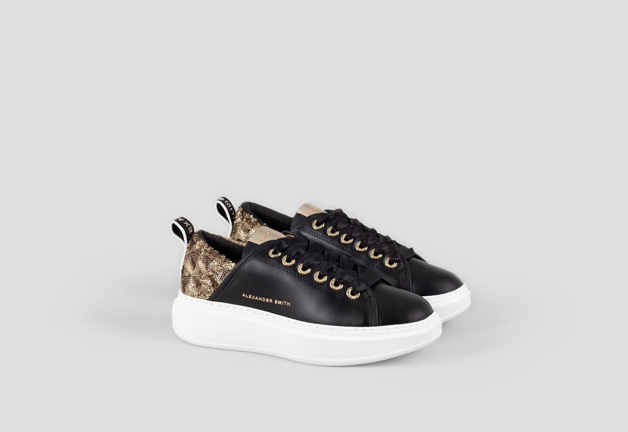 Alexander Smith WEMBLEY WOMAN BLACK GOLD Pezzi Unici
