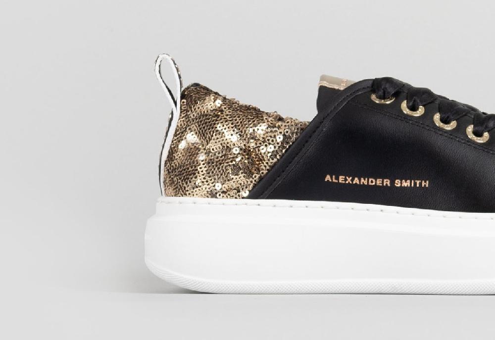 Alexander Smith WEMBLEY WOMAN BLACK GOLD Pezzi Unici