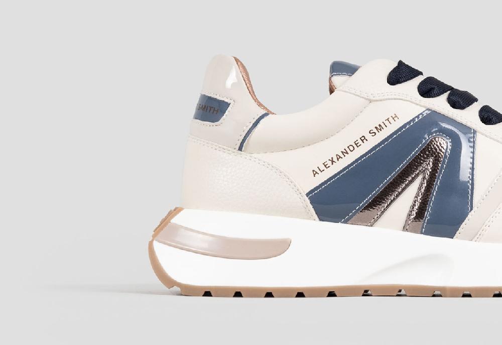 Alexander Smith HYDE WOMAN IVORY LIGHT BLUE Vendita Economica
