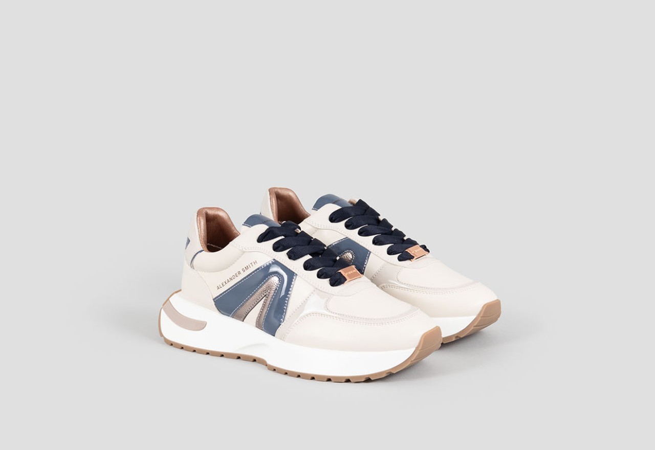 Alexander Smith HYDE WOMAN IVORY LIGHT BLUE Vendita Economica