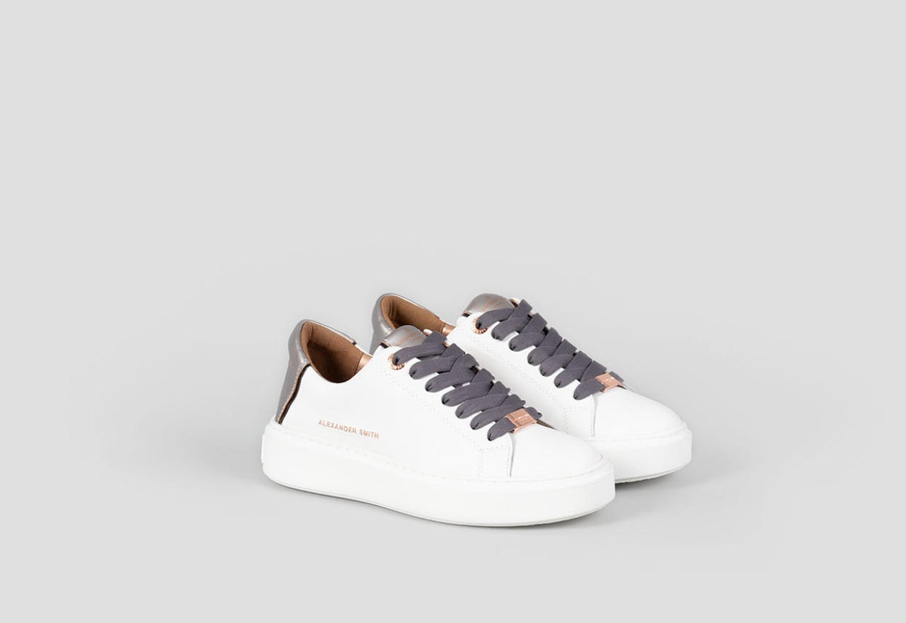 Alexander Smith LONDON WOMAN WHITE DARK SILVER Qualità
