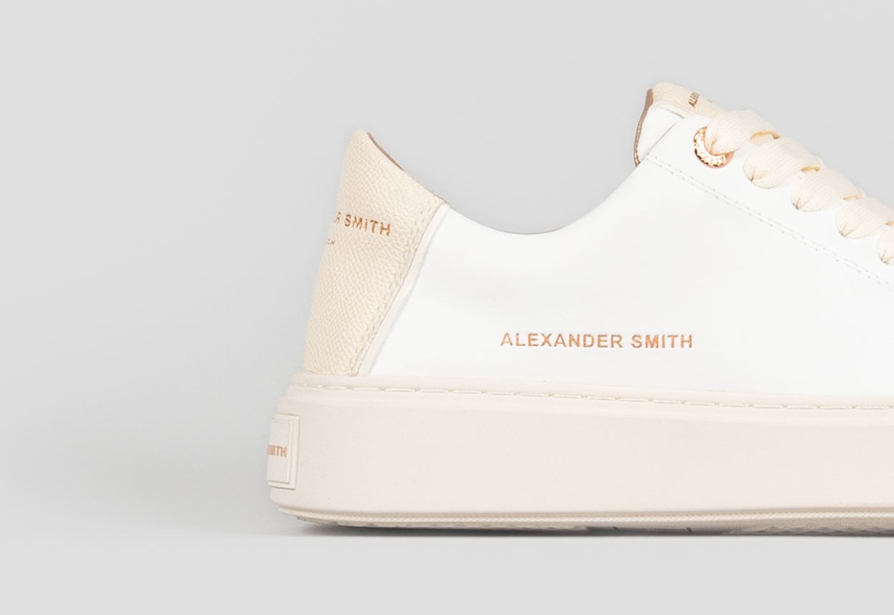 Alexander Smith LONDON WOMAN WHITE CREAM Qualità Garantita