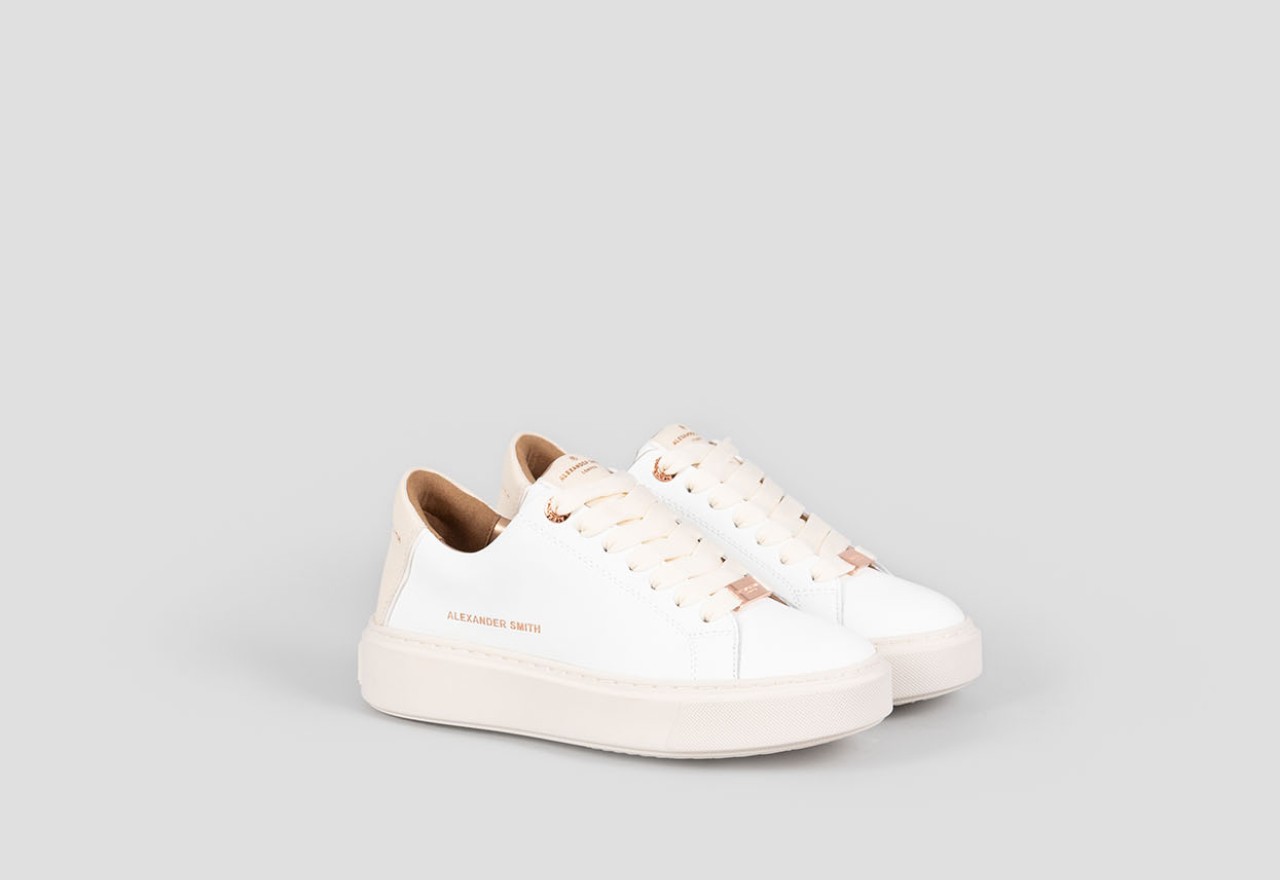 Alexander Smith LONDON WOMAN WHITE CREAM Qualità Garantita