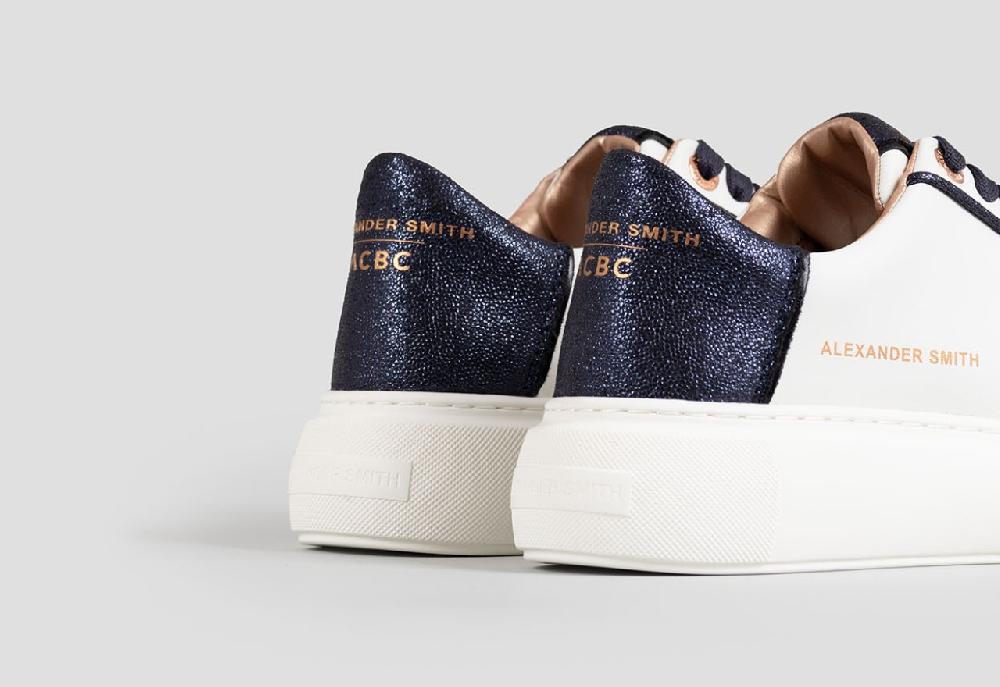 Alexander Smith ECO-GREENWICH WHITE BLUE Outlet