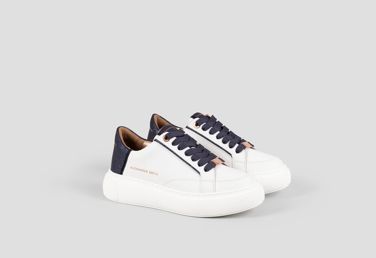 Alexander Smith ECO-GREENWICH WHITE BLUE Outlet