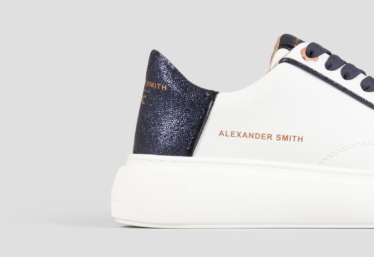 Alexander Smith ECO-GREENWICH WHITE BLUE Outlet
