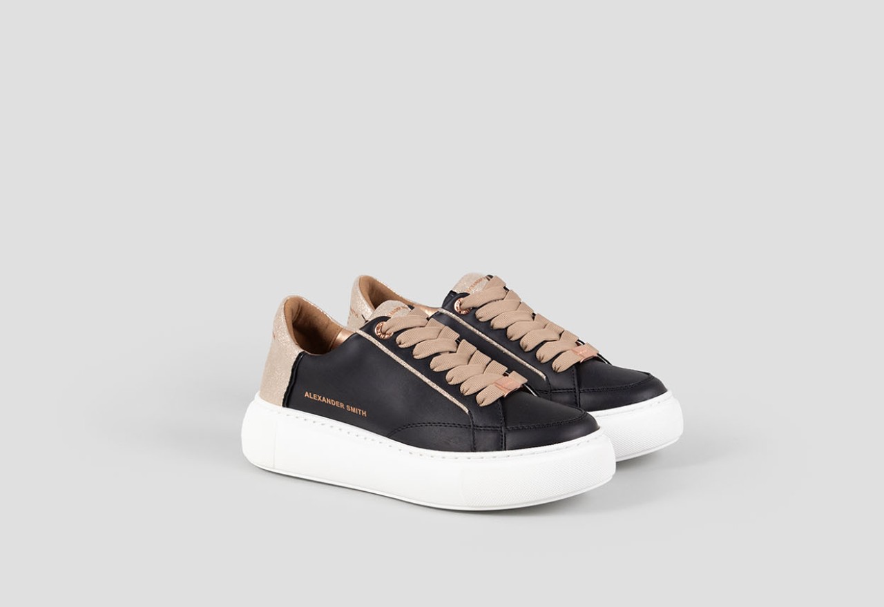 Alexander Smith ECO-GREENWICH WOMAN BLACK GOLD Vendite Flash