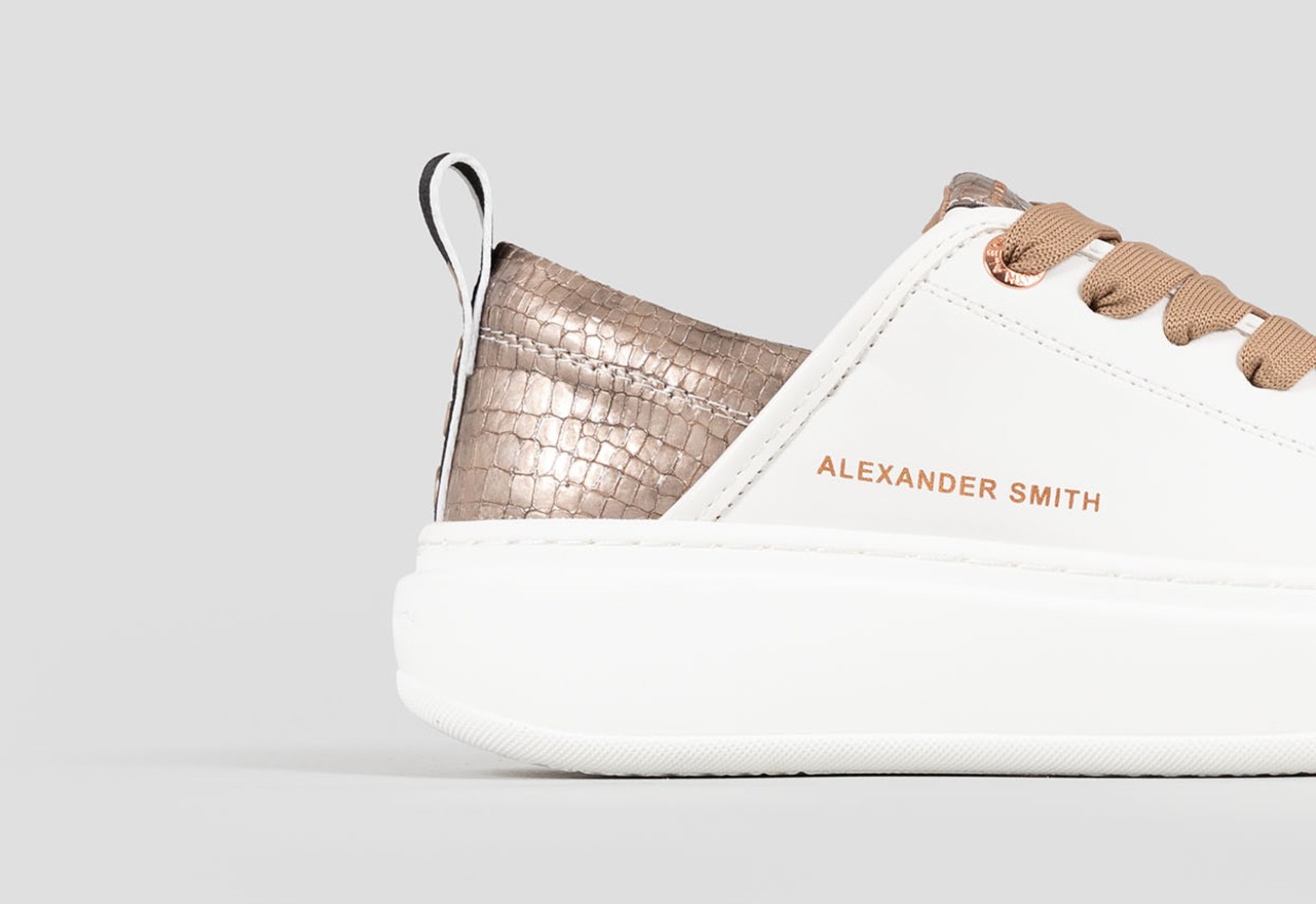 Alexander Smith ECO-WEMBLEY WOMAN WHITE COPPER In Saldo