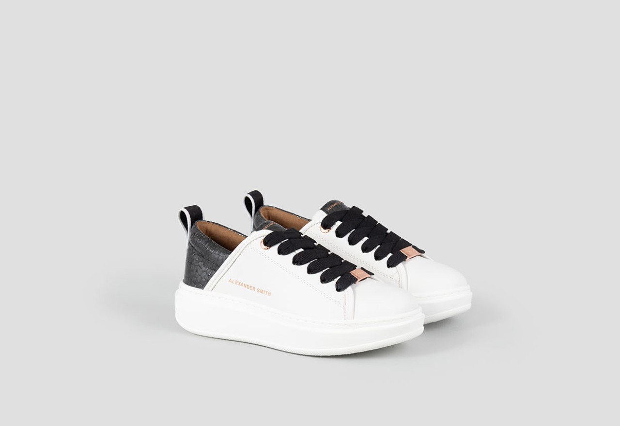Alexander Smith ECO-WEMBLEY WOMAN WHITE BLACK Moda