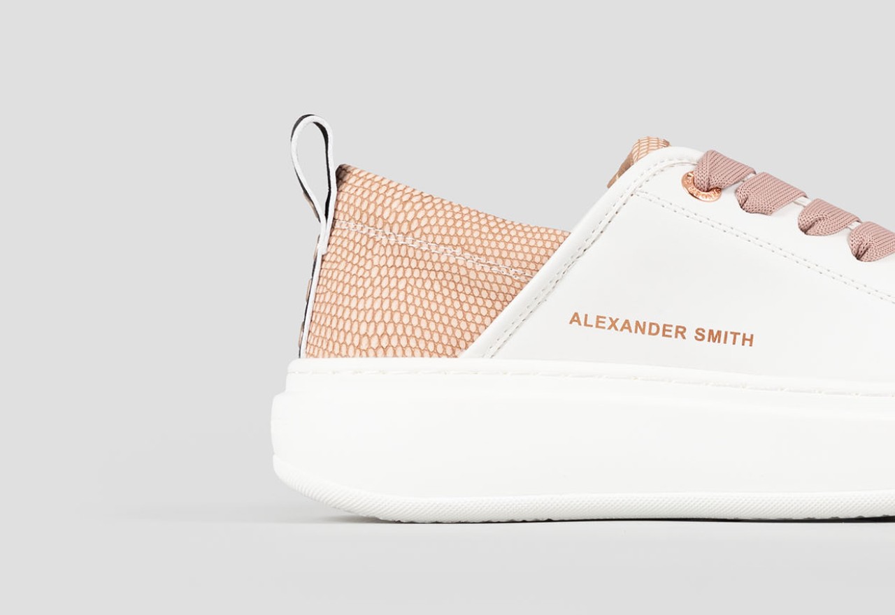 Alexander Smith ECO-WEMBLEY WOMAN WHITE DARK ROSE Qualità