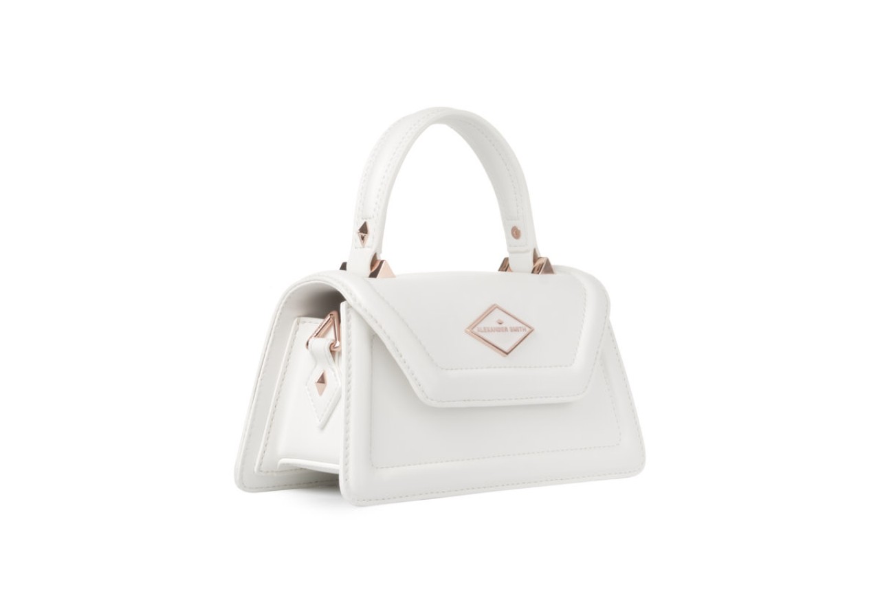 Alexander Smith ELIZABETH MINI - WHITE - LISCIA In Linea