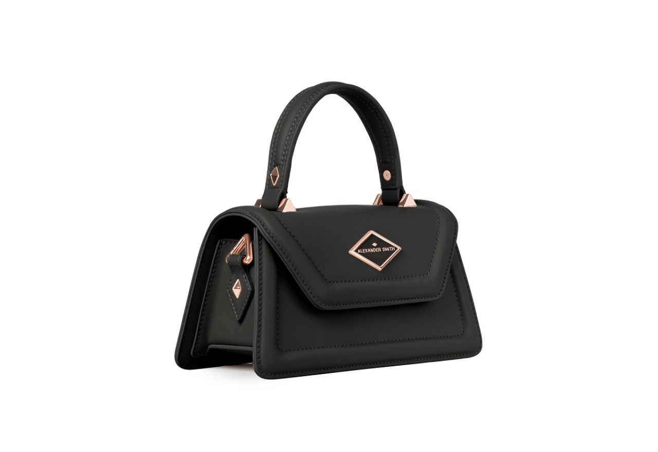 Alexander Smith ELIZABETH MINI - BLACK - LISCIA Nuovo