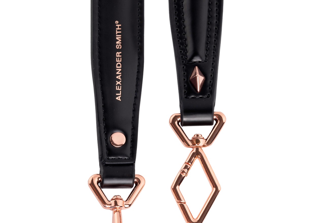 Alexander Smith ELIZABETH MINI - BLACK - MATELASSÉ Vendita