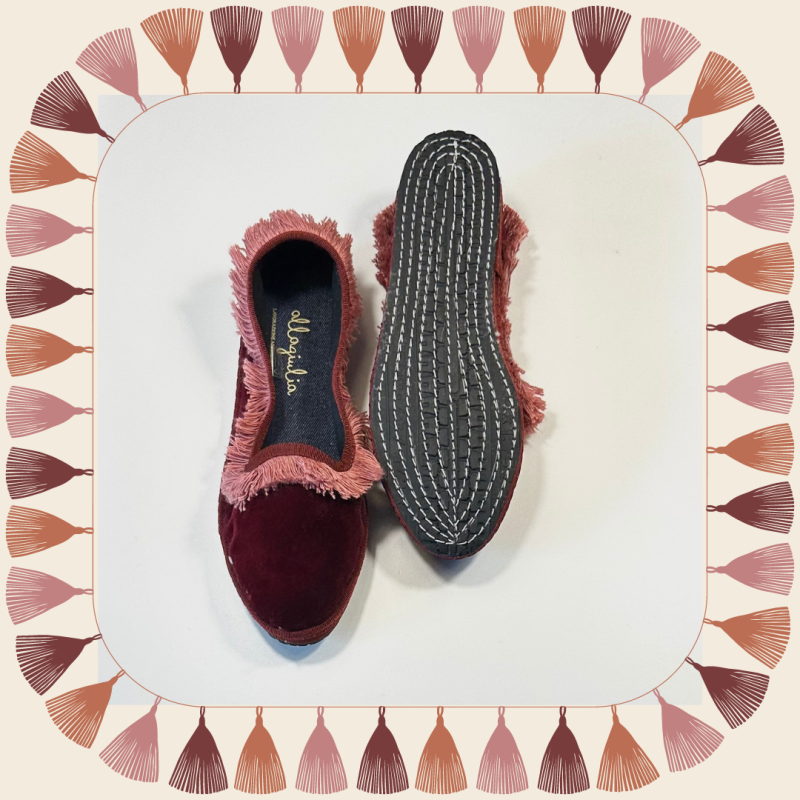 Allagiulia Friù Venezia BORDEAUX Frangia ROSA Qualità