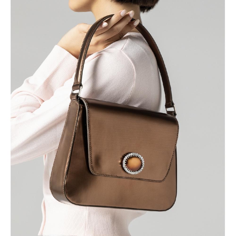 ﻿Amalfi by rangoni Borsa Gioiello Cammeo Oro Consegna Veloce