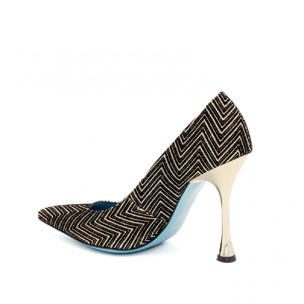 Amalfi by rangoni Décolleté Simply in velluto oro Economico