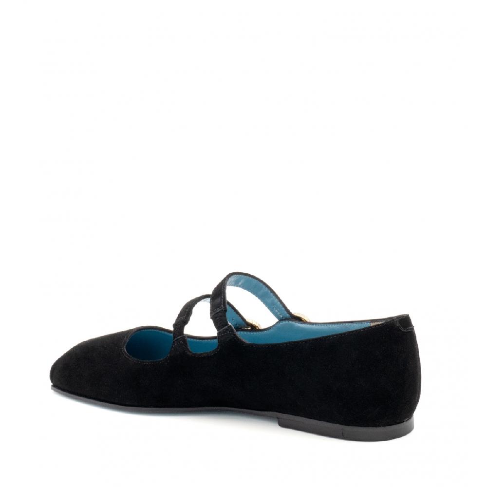 Amalfi by rangoni Ballerina Bambolina nera Vendita Economica