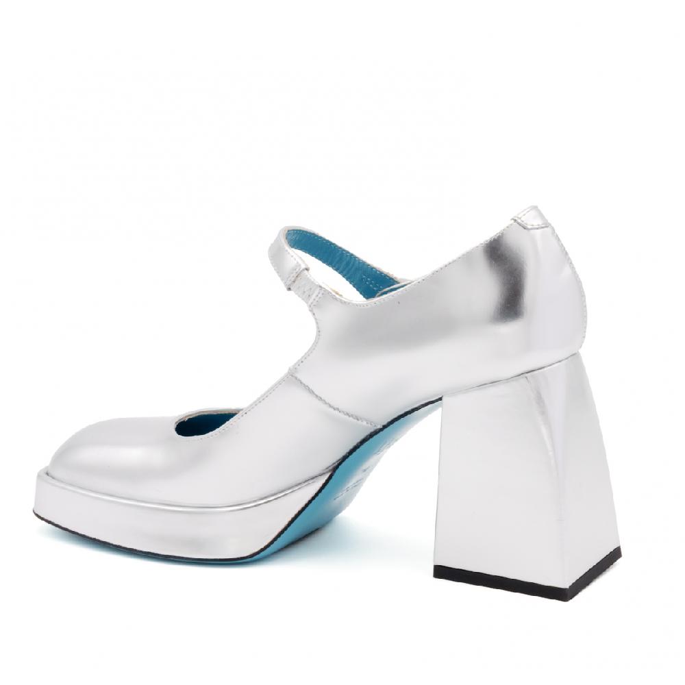 Amalfi by rangoni Scarpe mary jane plateau Piuma argento Negozio