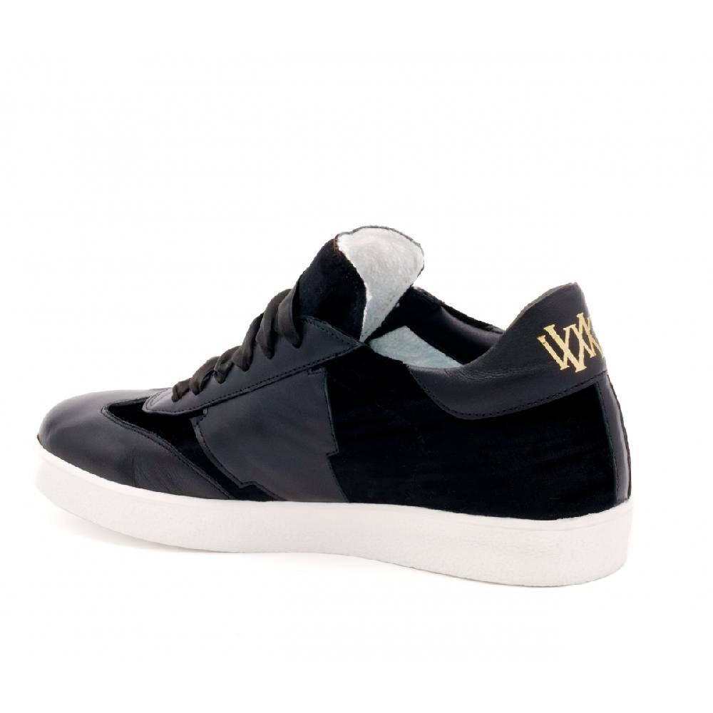 Amalfi by rangoni Sneakers Valetta velluto nero 2025