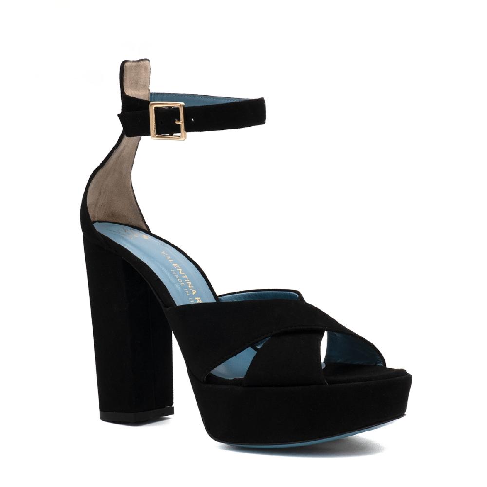 Amalfi by rangoni Sandalo platform Migliore nero Negozi Online