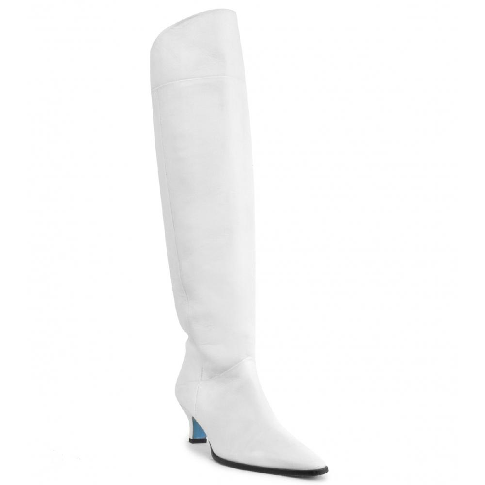 Amalfi by rangoni Stivale cuissard Drupi white Affare Del Giorno