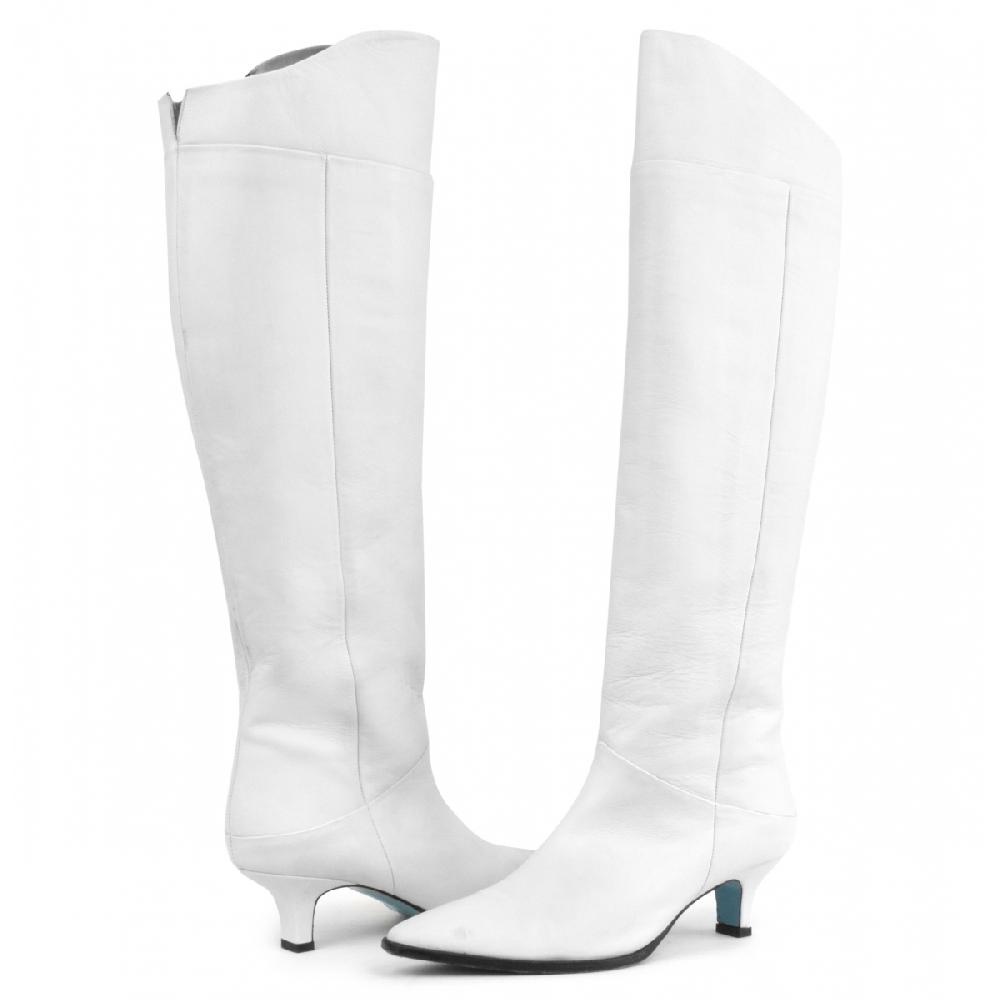 Amalfi by rangoni Stivale cuissard Drupi white Affare Del Giorno