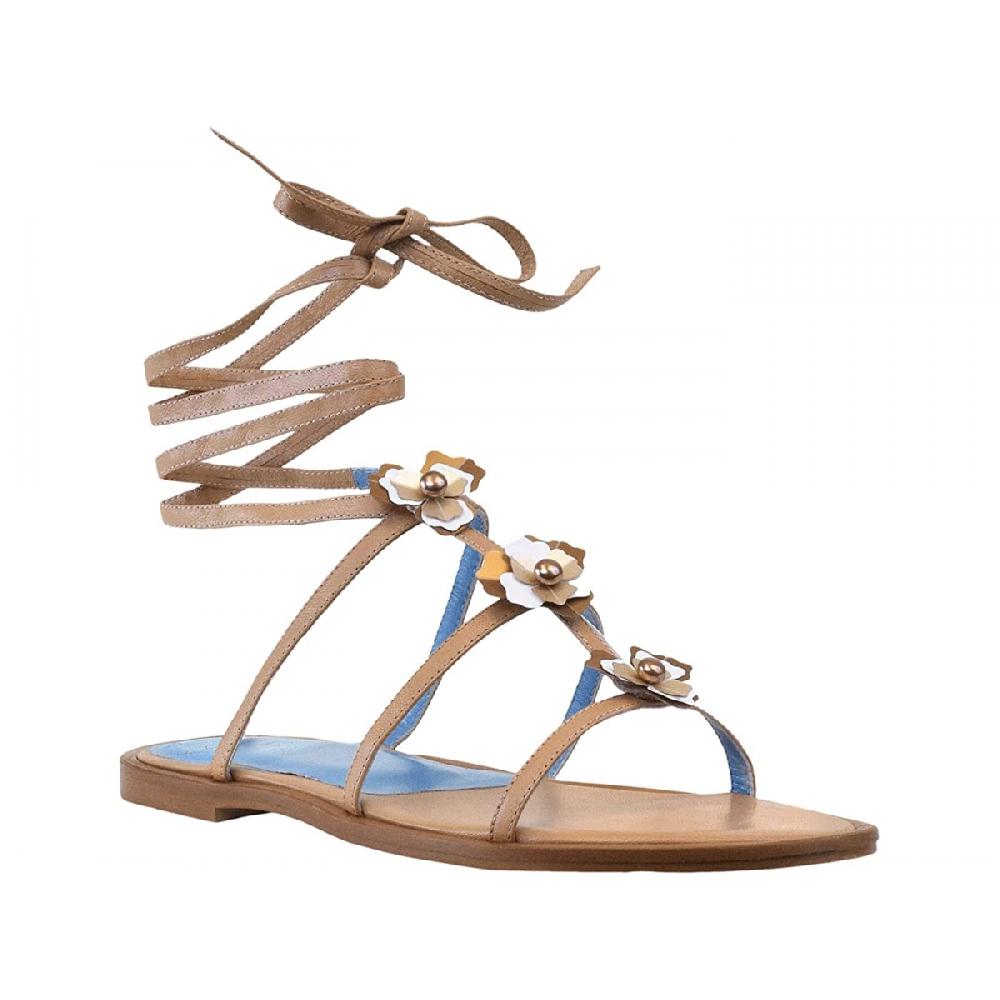 Amalfi by rangoni Sandalo allacciato Isal beige Presa