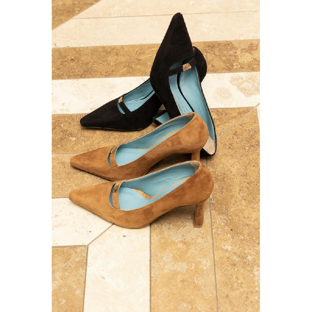 Amalfi by rangoni Décolleté Fanny cognac Saldi