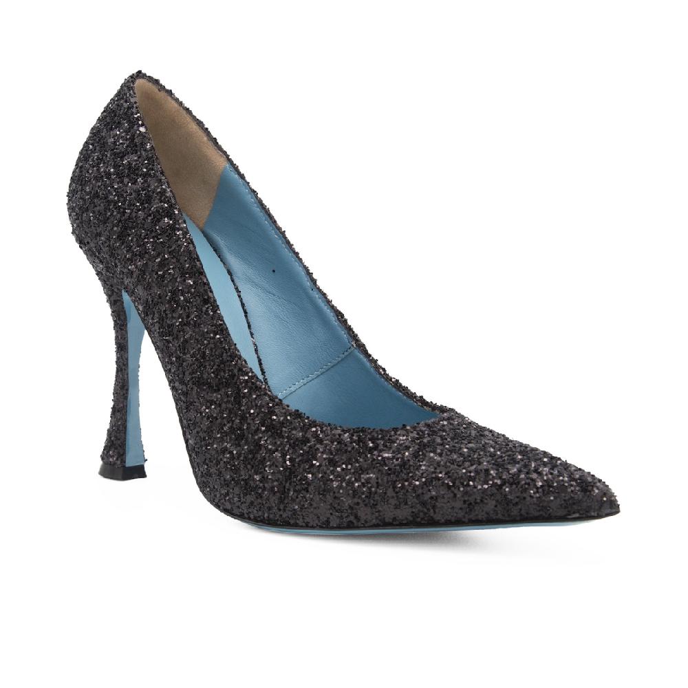 Amalfi by rangoni Décolleté Semplice in glitter nero Nuovo