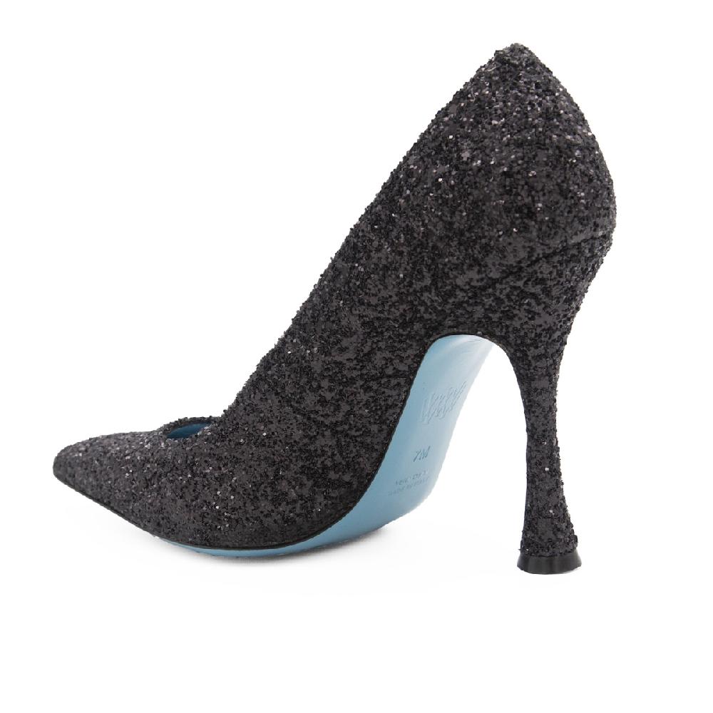 Amalfi by rangoni Décolleté Semplice in glitter nero Nuovo