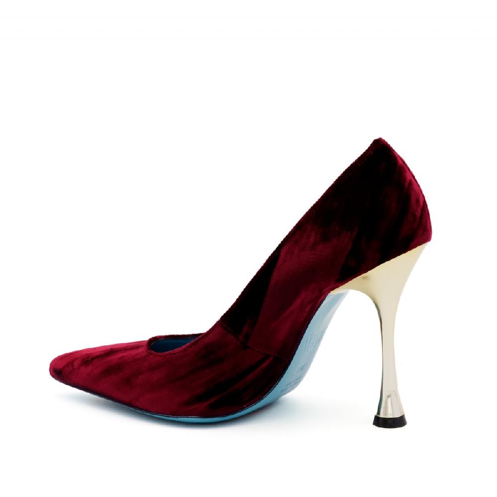 Amalfi by rangoni Décolleté Simply in velluto rosso Sottocosto