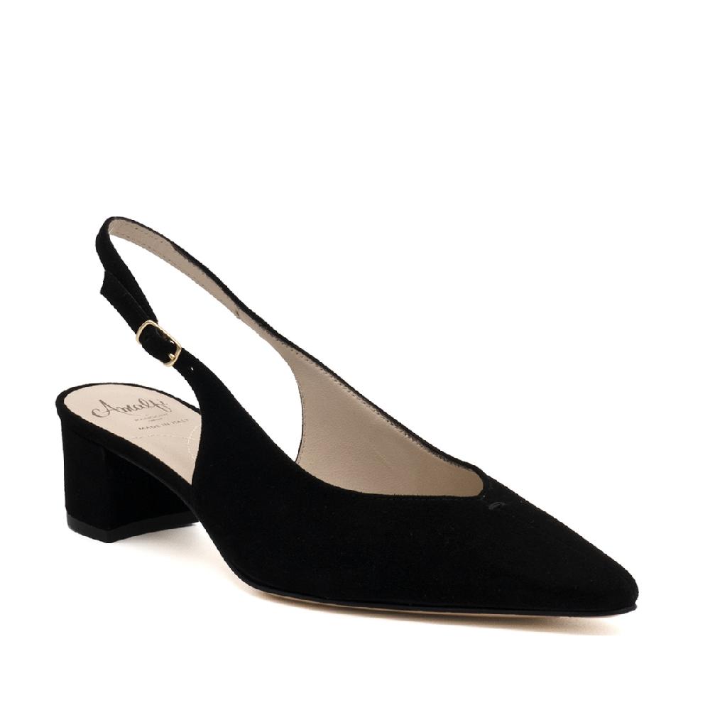Amalfi by rangoni Slingback Panarea nere 2025