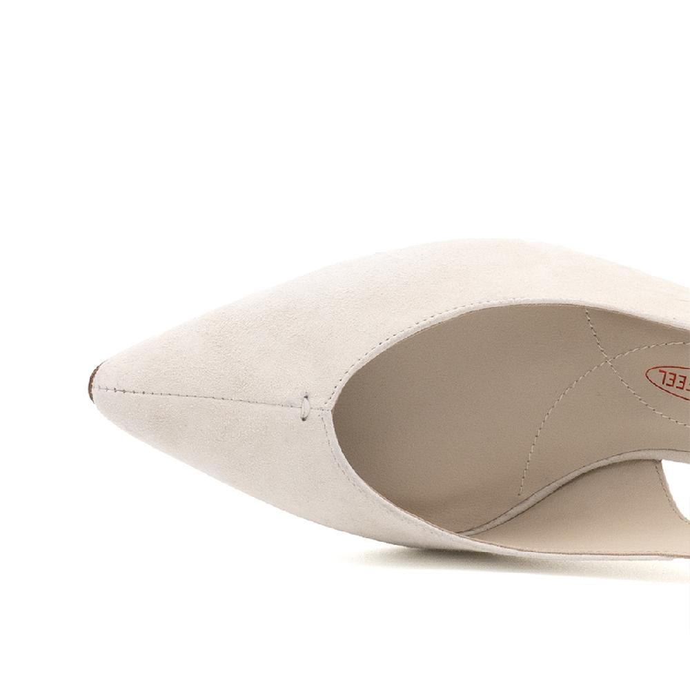 Amalfi by rangoni Slingback Panarea bianche Italy