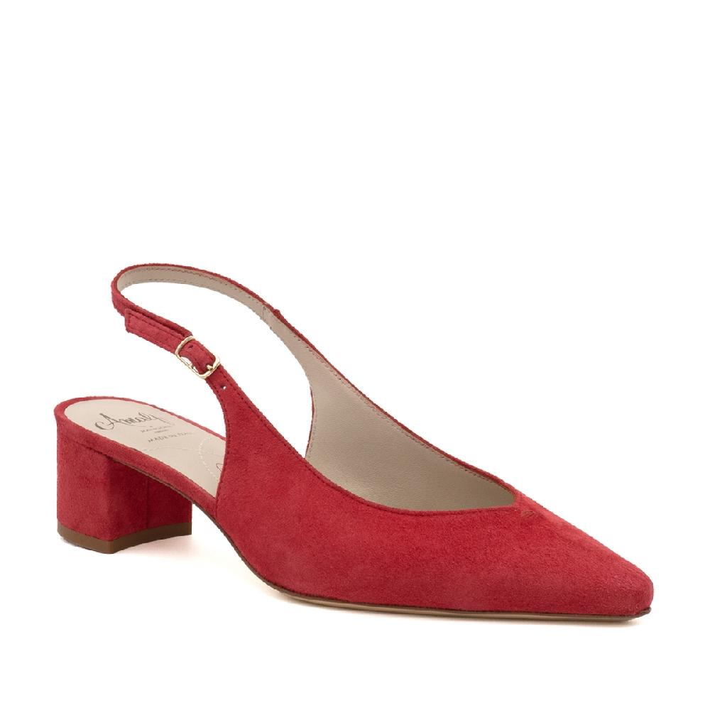 Amalfi by rangoni Slingback Panarea rosse Italia