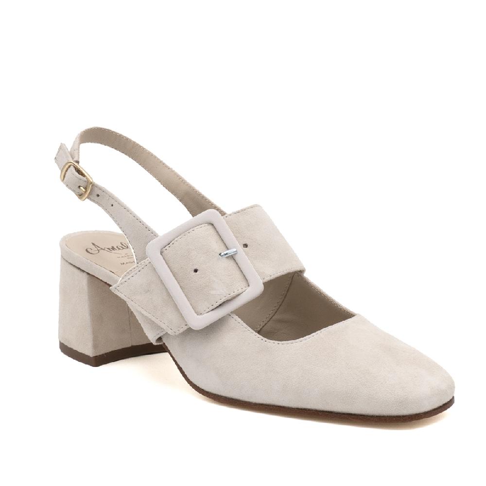 Amalfi by rangoni Slingback Selva bianche Qualità