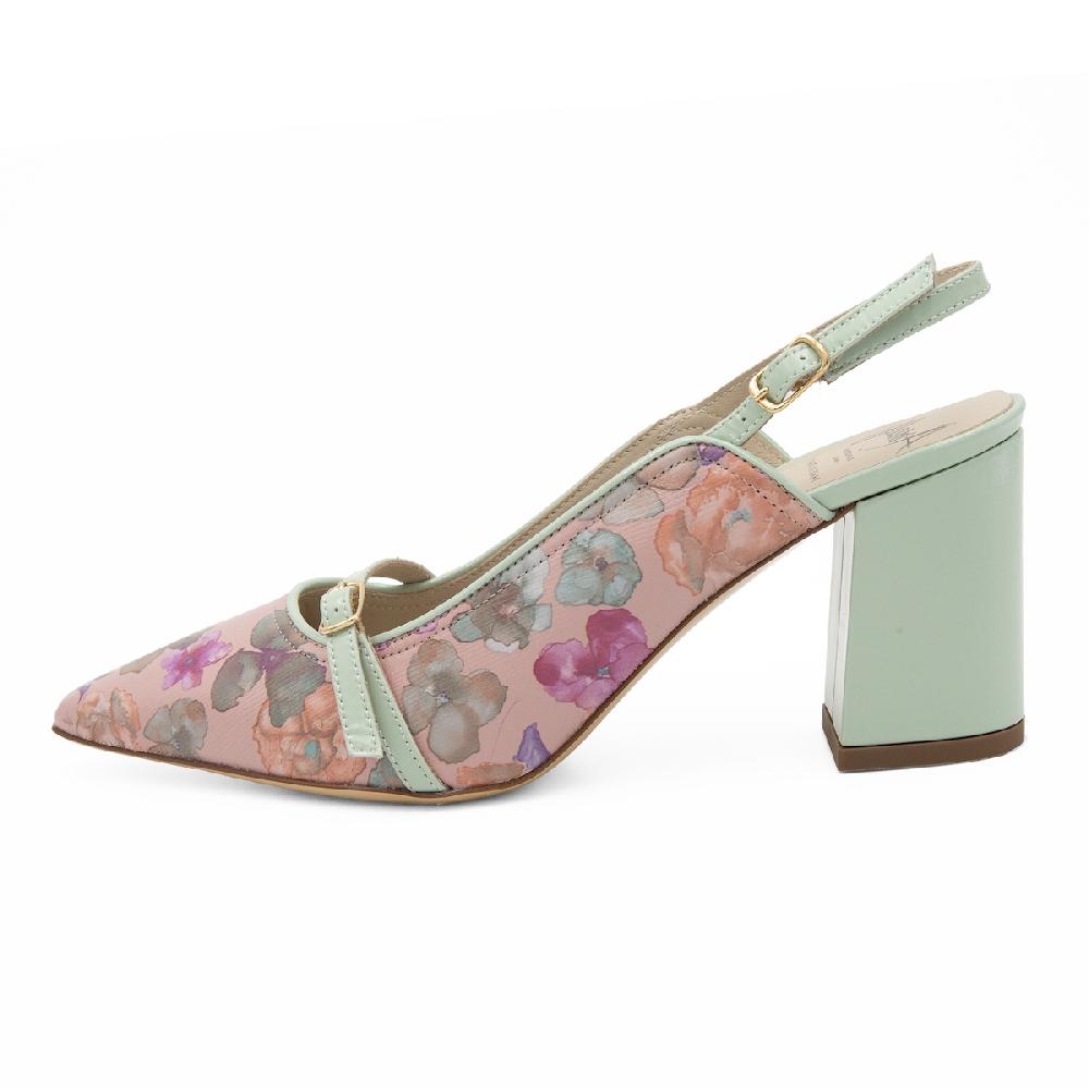 Amalfi by rangoni Décolleté Ibisco verde Offerte