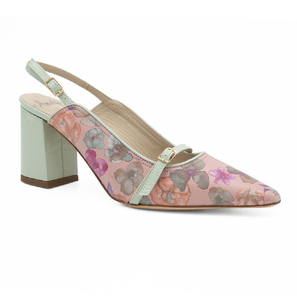 Amalfi by rangoni Décolleté Ibisco verde Offerte