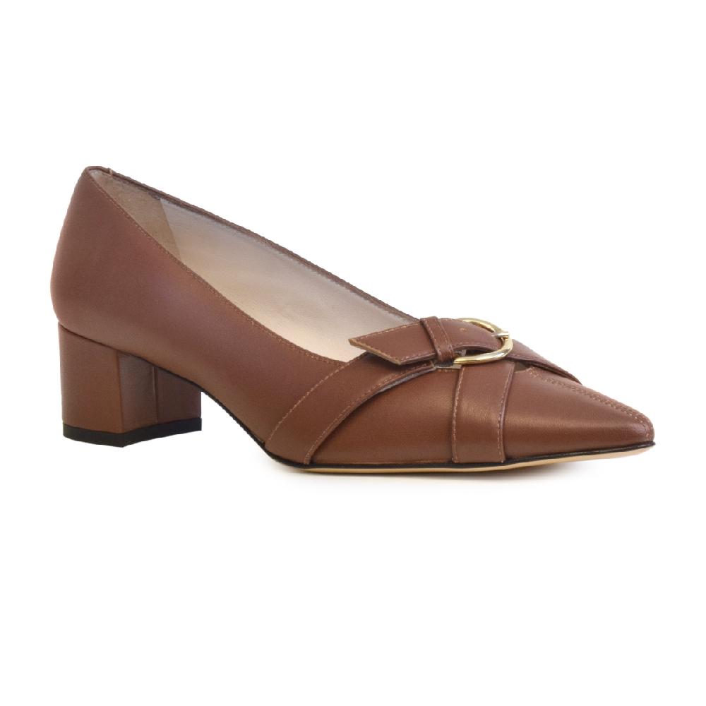 Amalfi by rangoni Décolleté Pacifico marrone Nuova