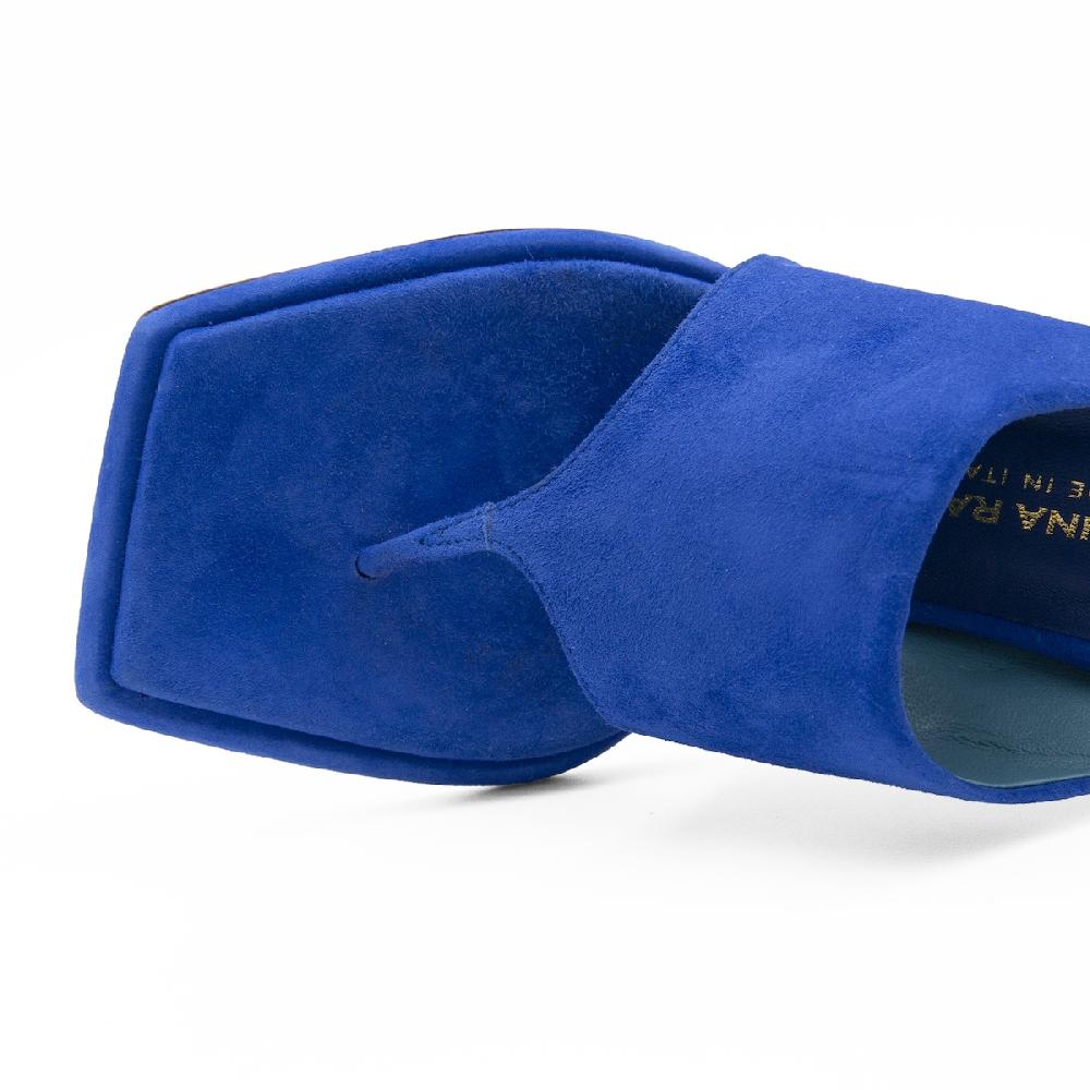 Amalfi by rangoni Mule infradito Desiderio blu 2025