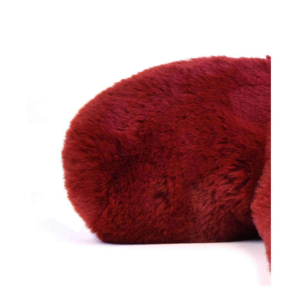 Amalfi by rangoni Stivaletto da casa Fluffity rosso Outlet