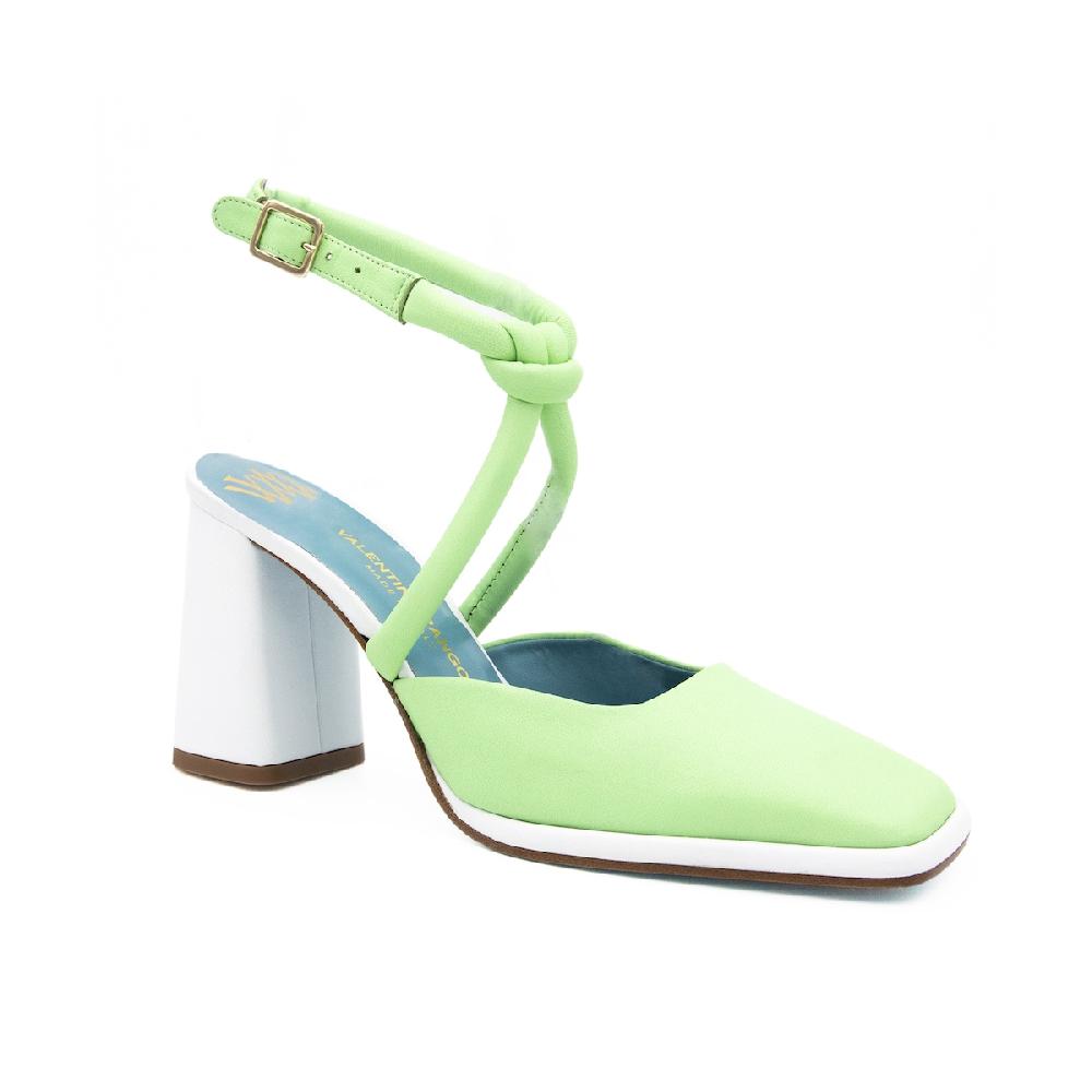 Amalfi by rangoni Décolleté slingback Elba verde Nuova